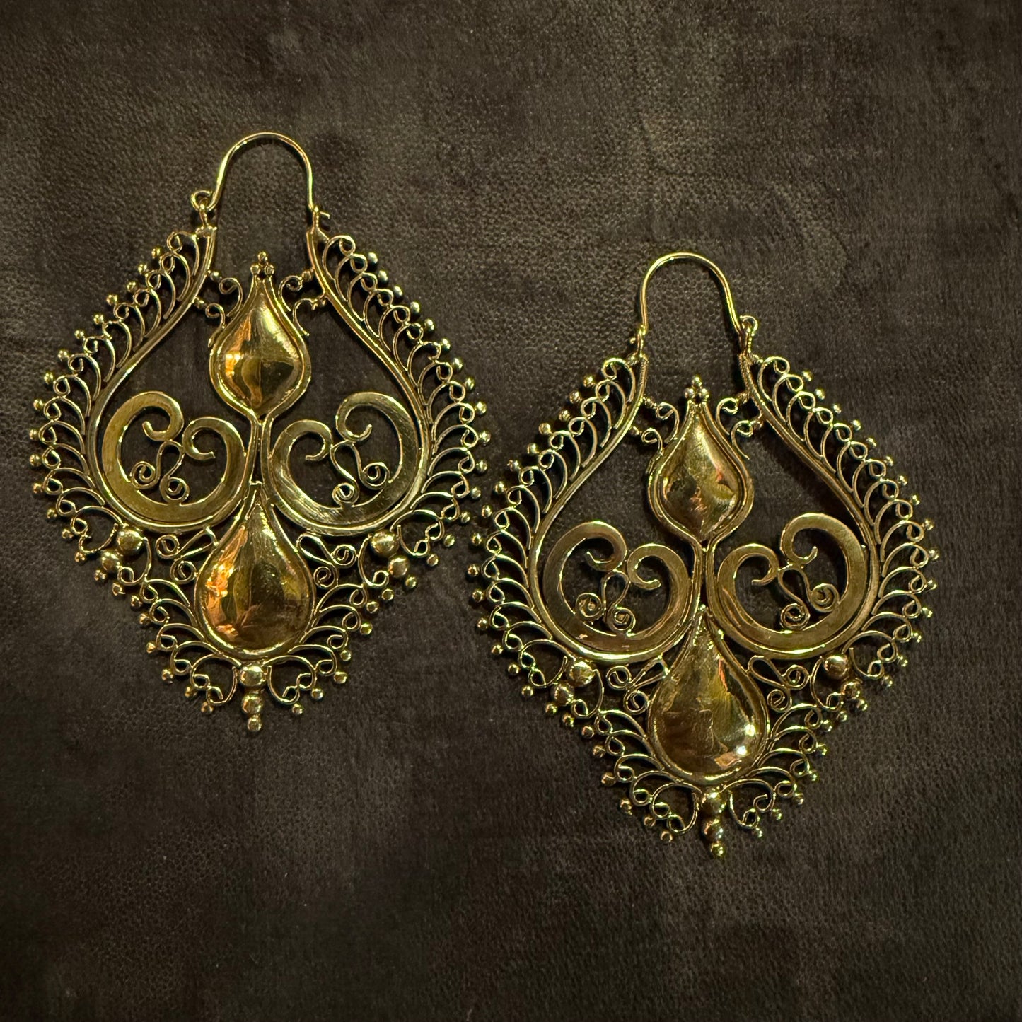 Brass • Earrings • Bali
