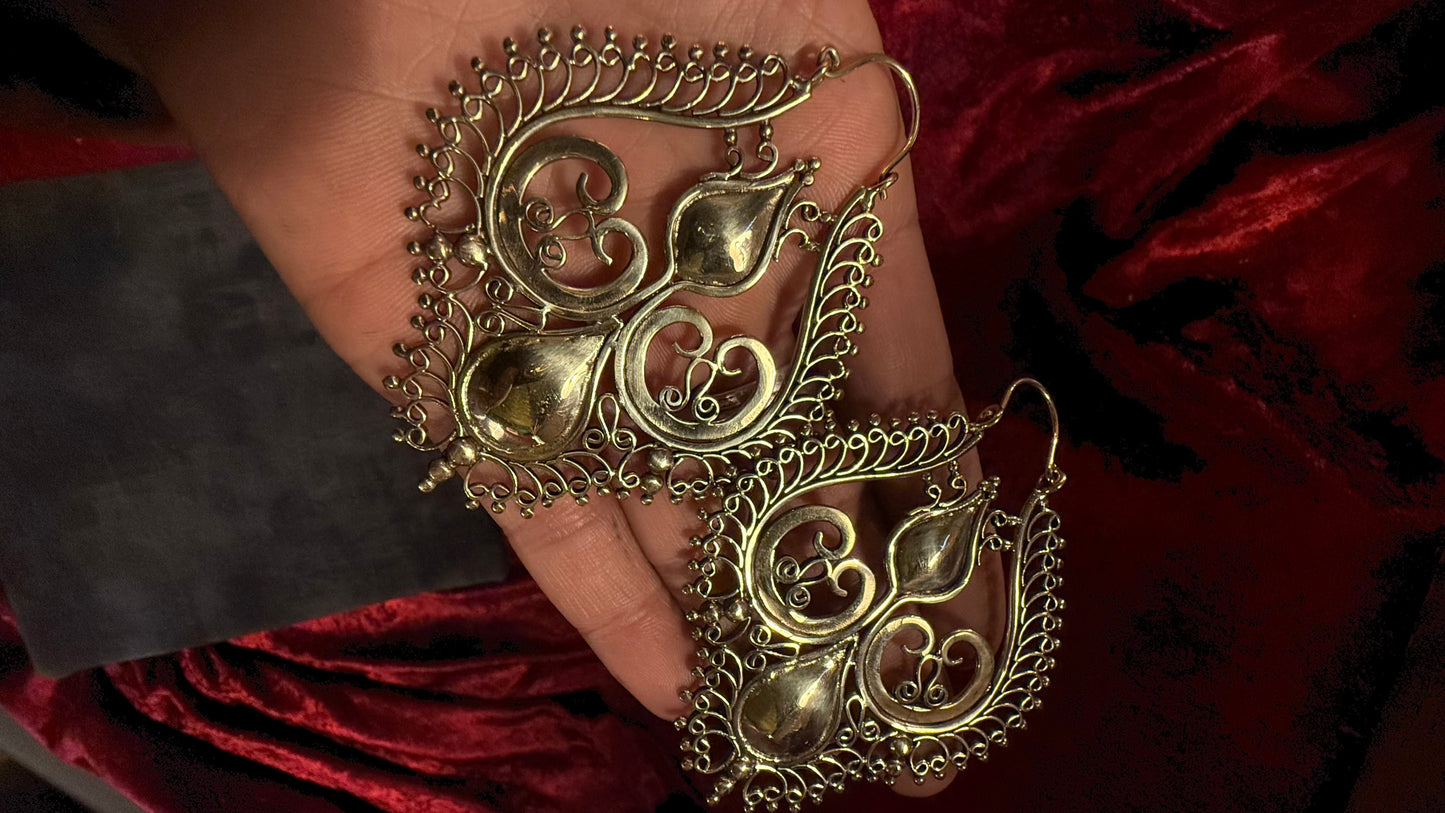 Brass • Earrings • Bali