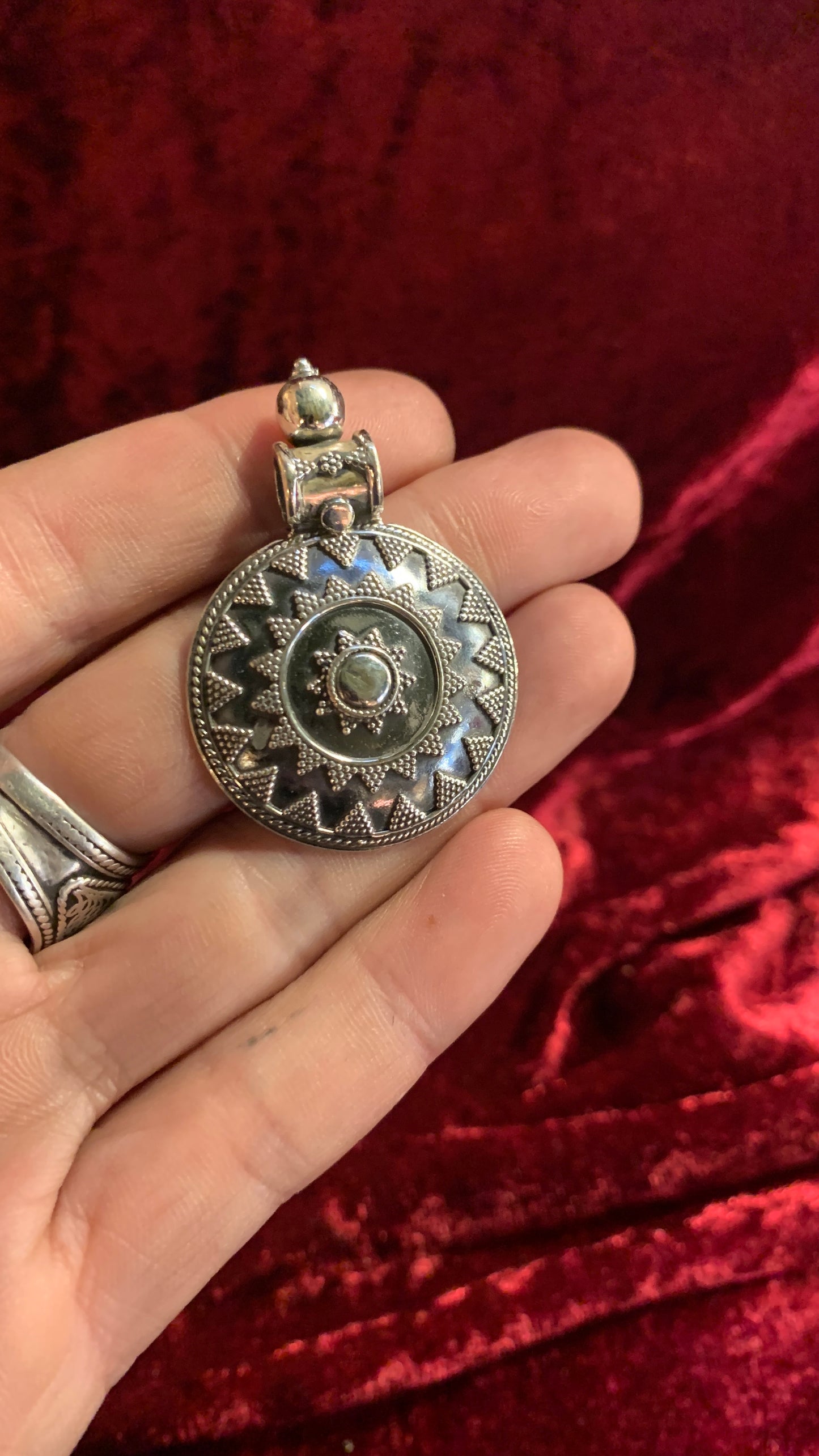 Silver • Pendant • Rajasthan