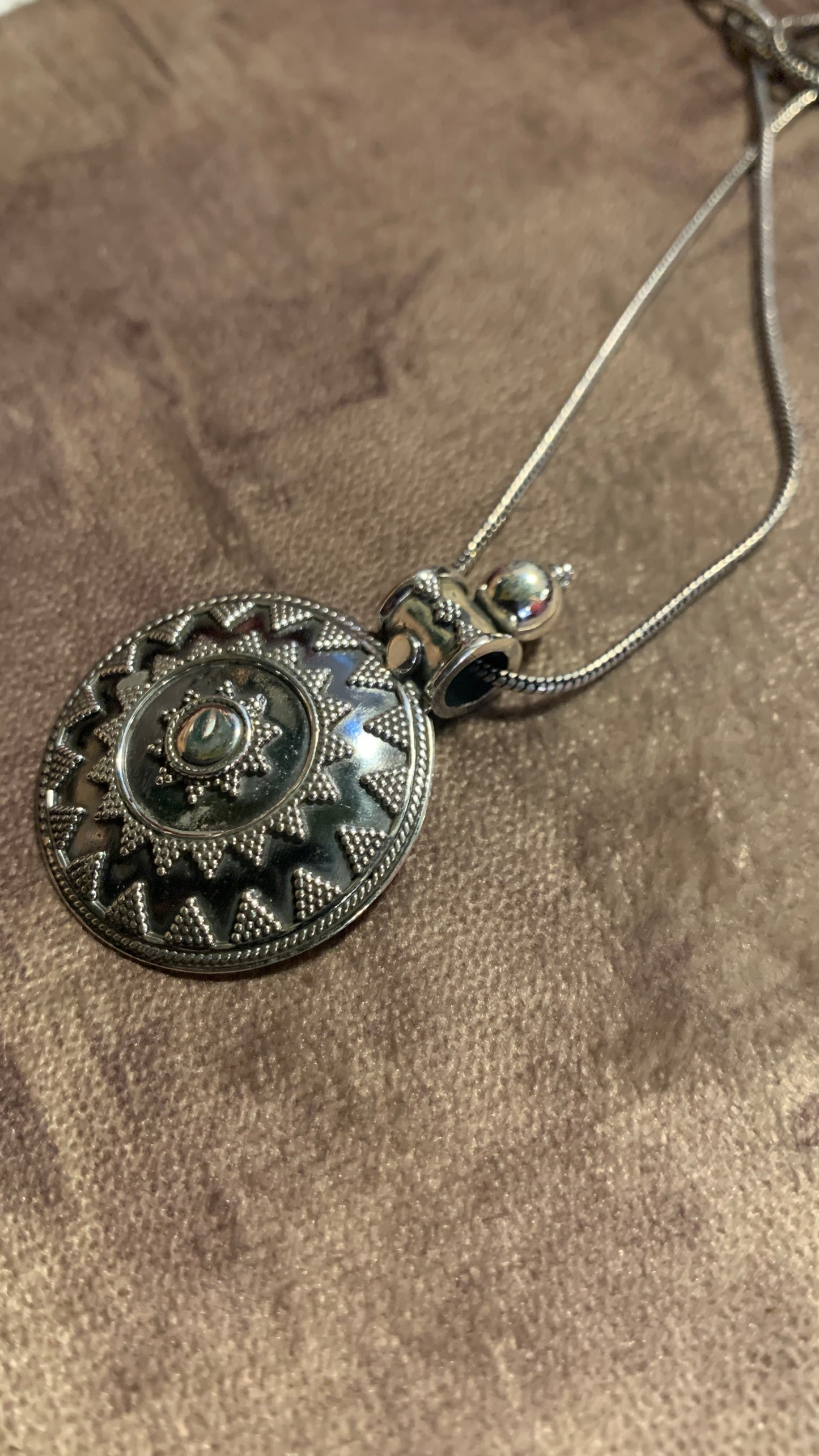 Silver • Pendant • Rajasthan