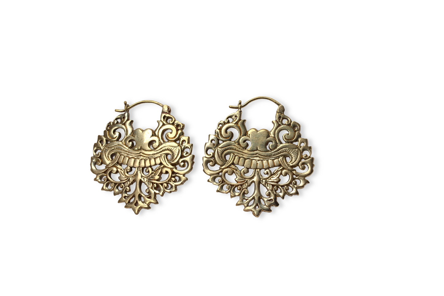 Brass • Earrings • Bali