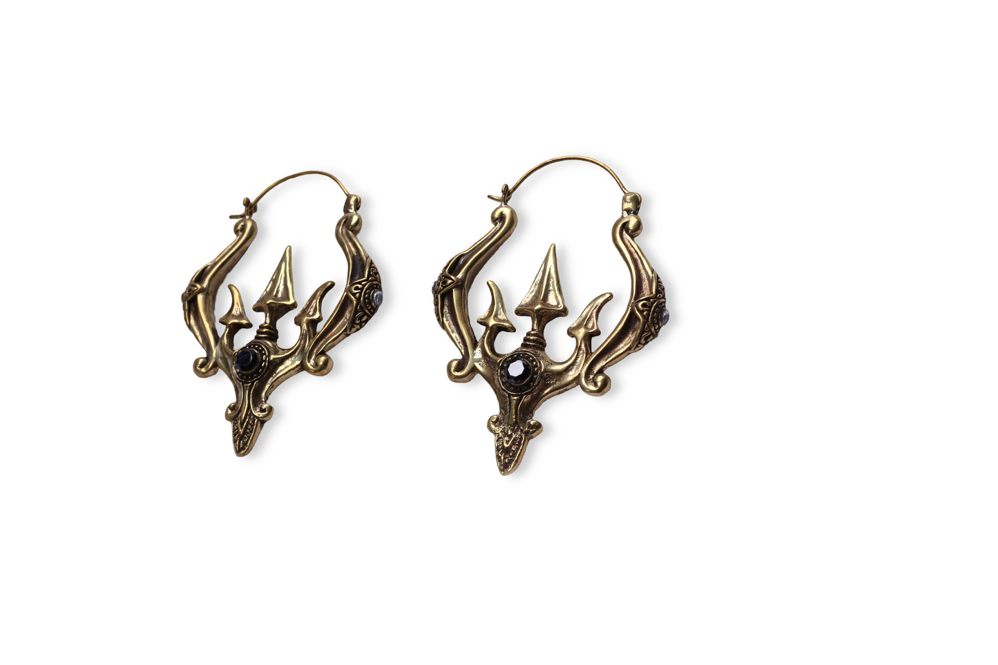 Brass • Earrings • Bali