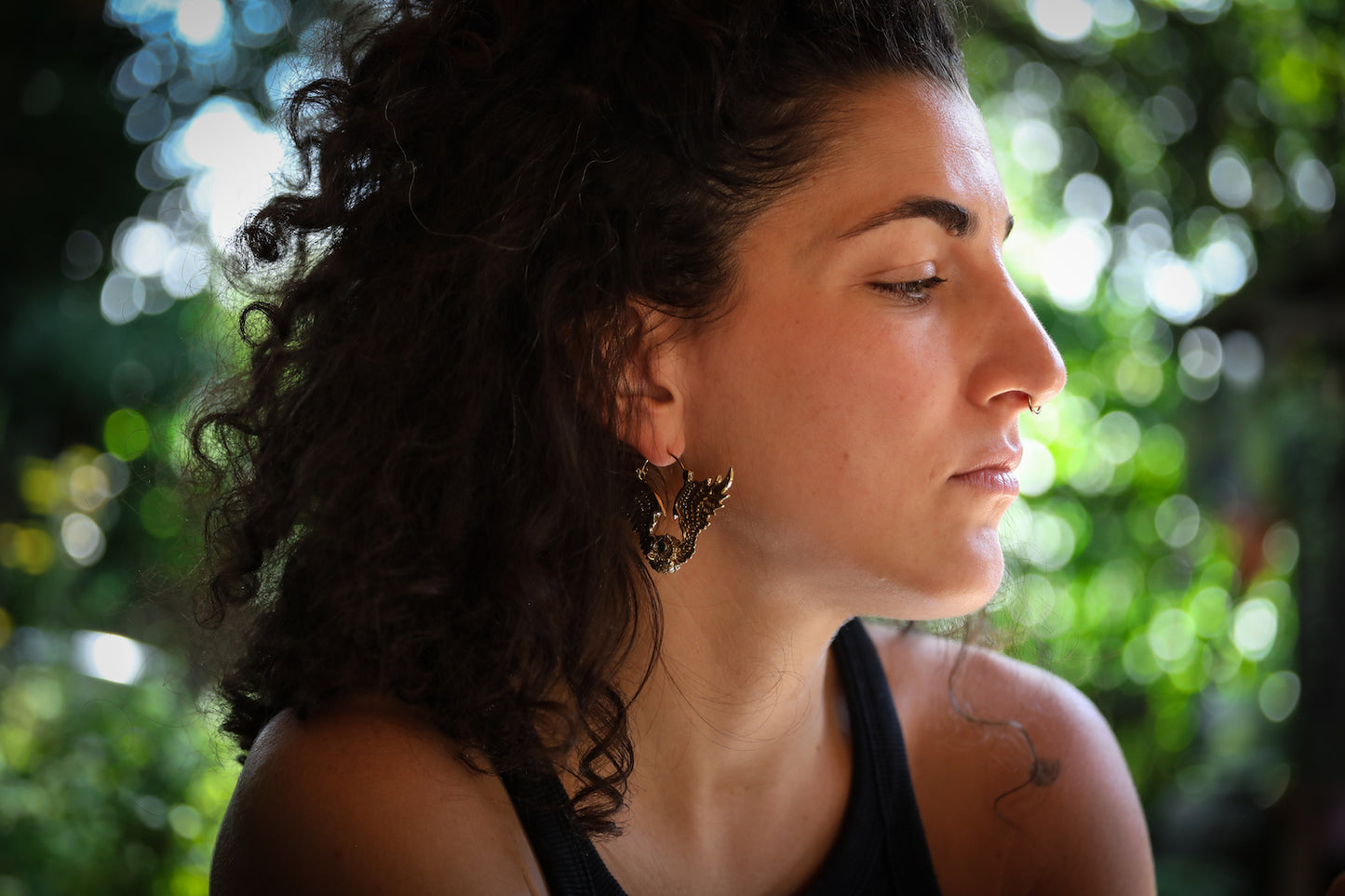 Brass • Earrings • Bali