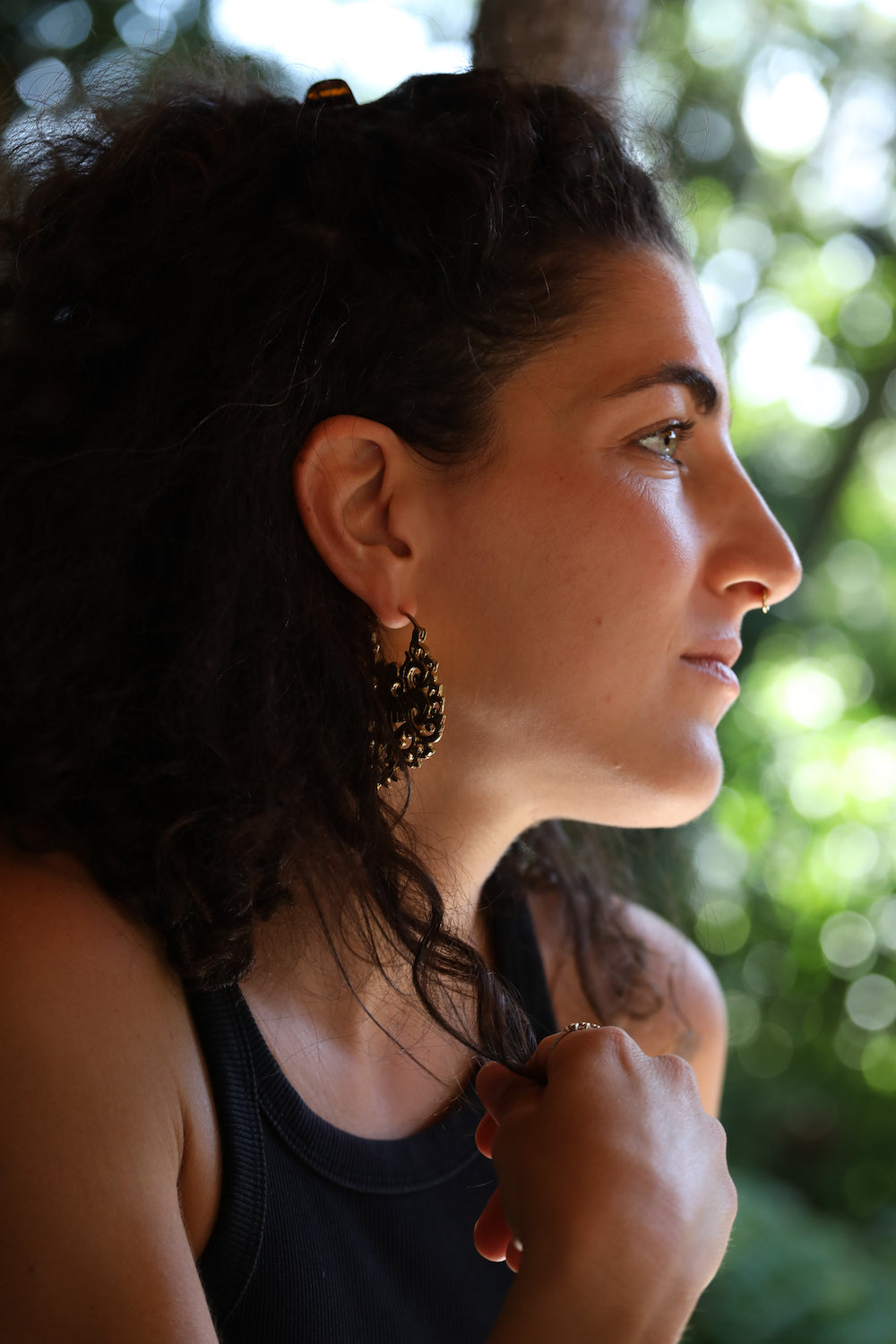 Brass • Earrings • Bali