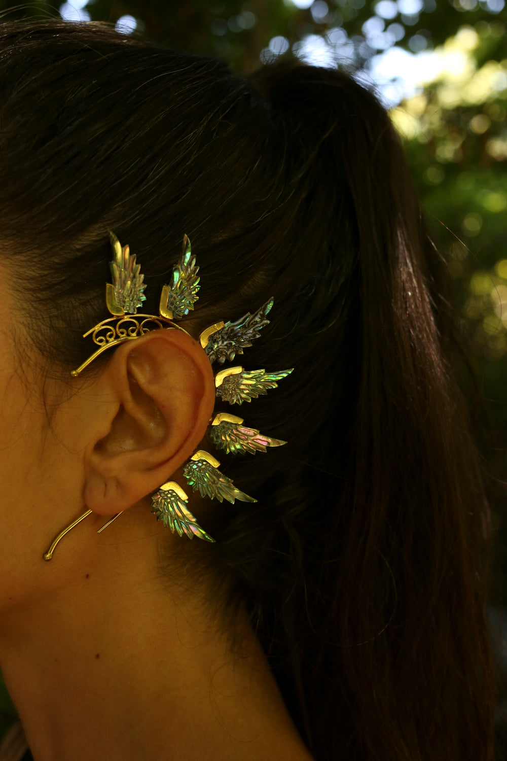 Shell Jewellery • Bali • Brass