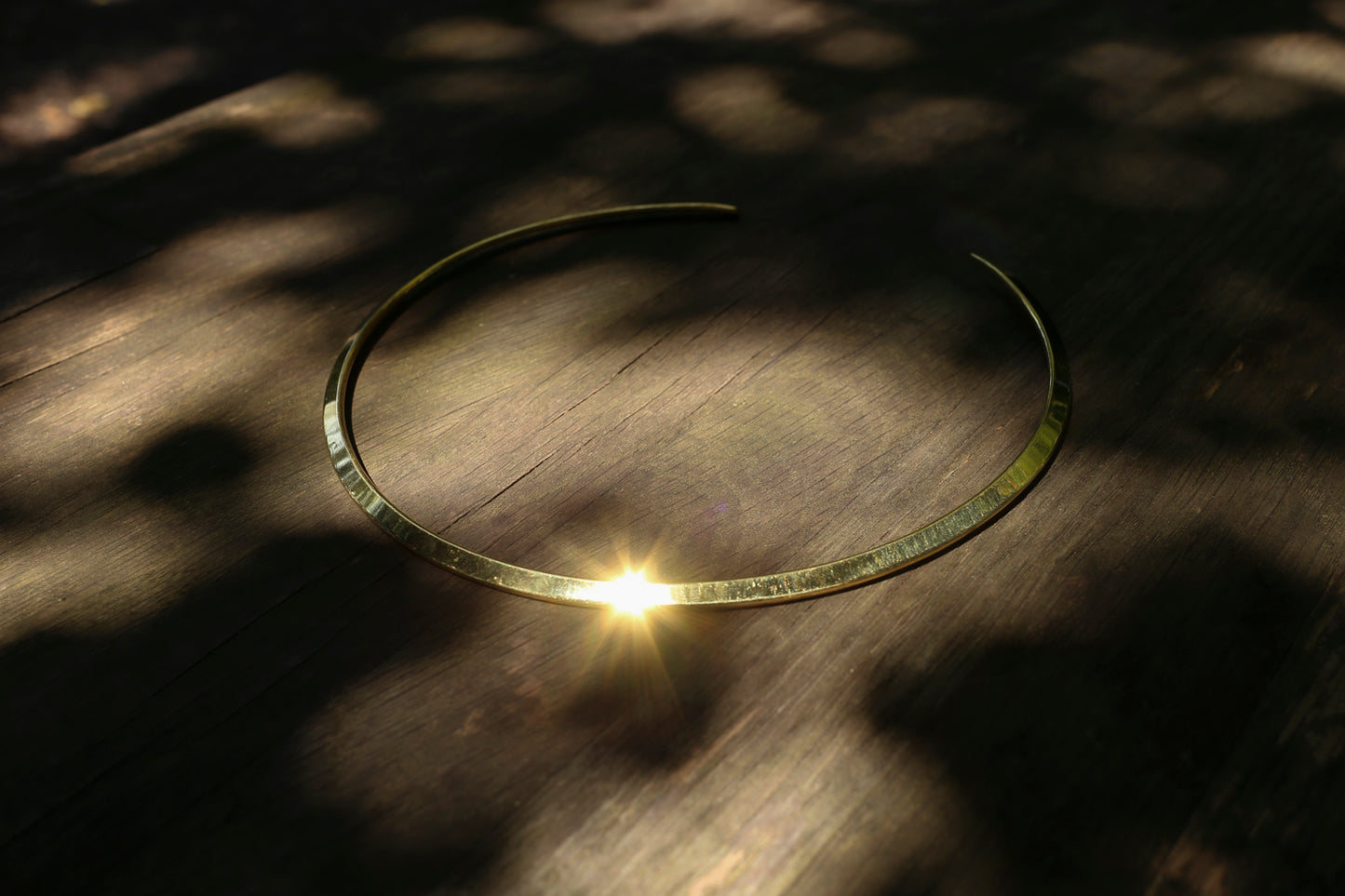 Brass Choker Necklace II