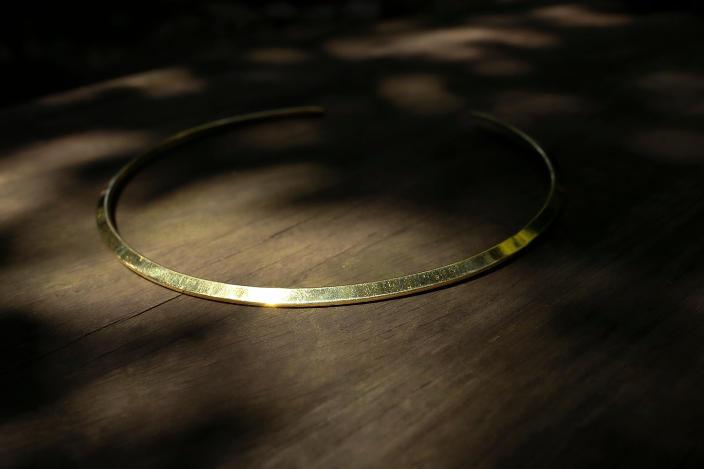 Brass Choker Necklace II