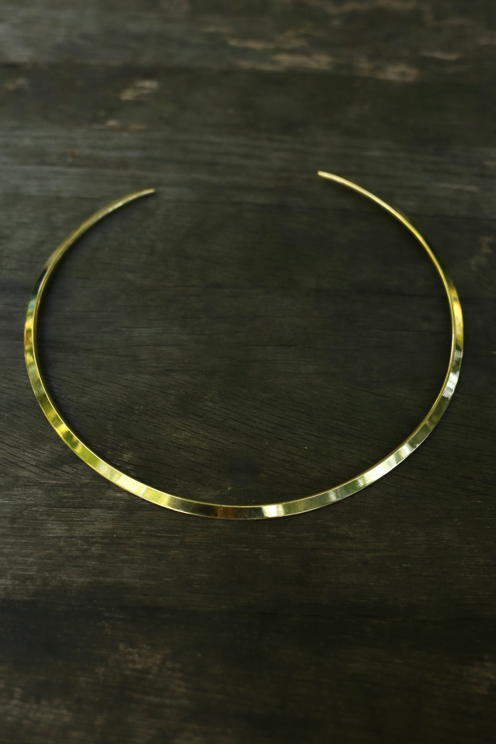 Brass Choker Necklace II