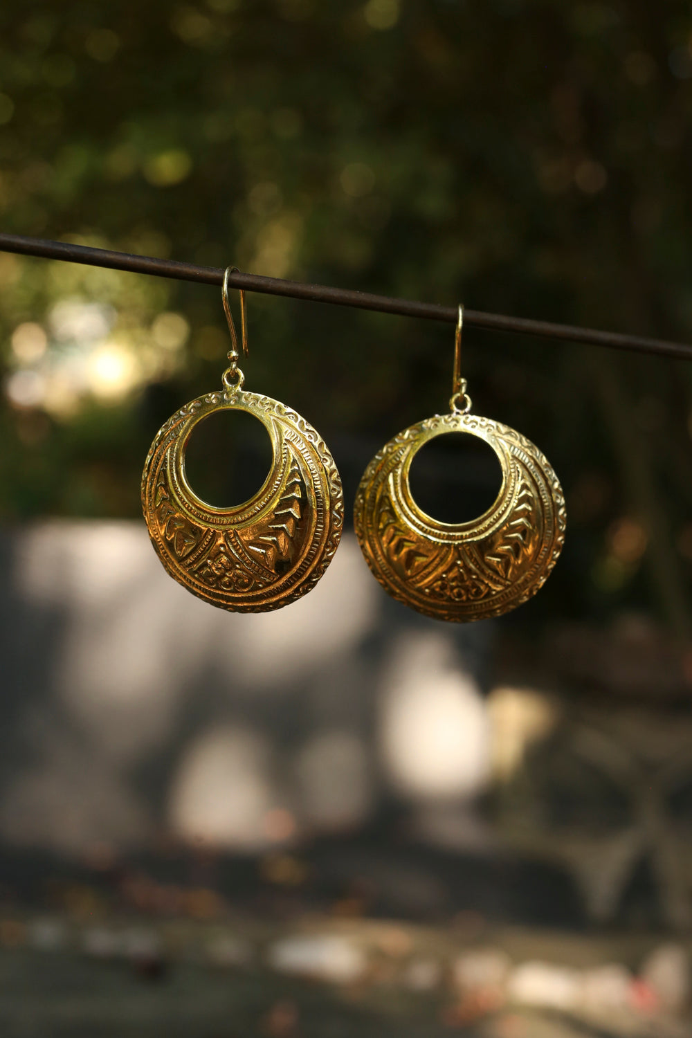Brass Earrings IV