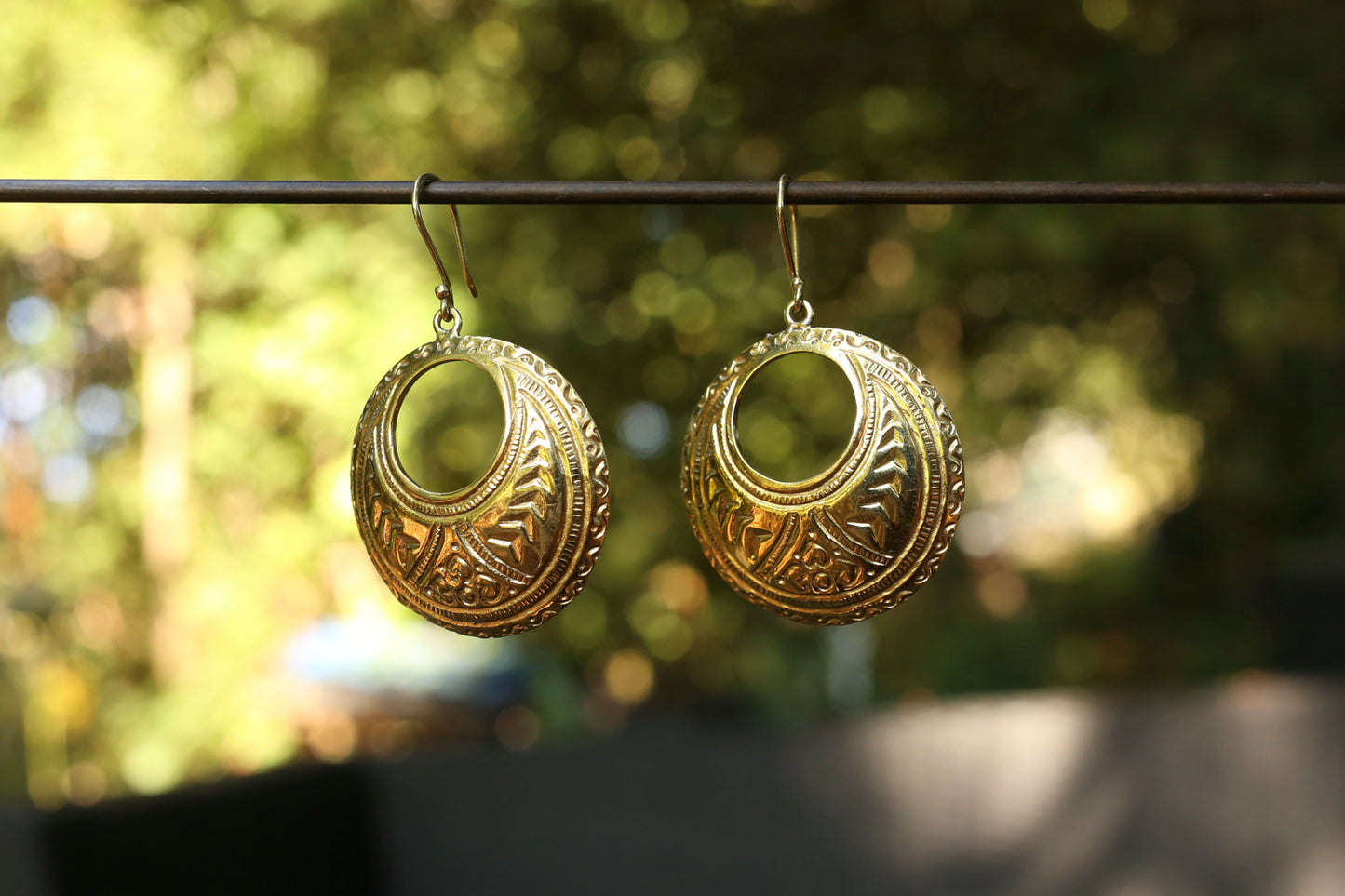 Brass Earrings IV