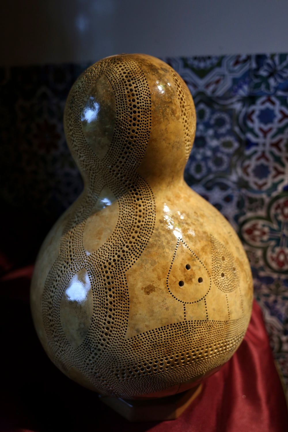 Mushroom Love Gourd Lamp