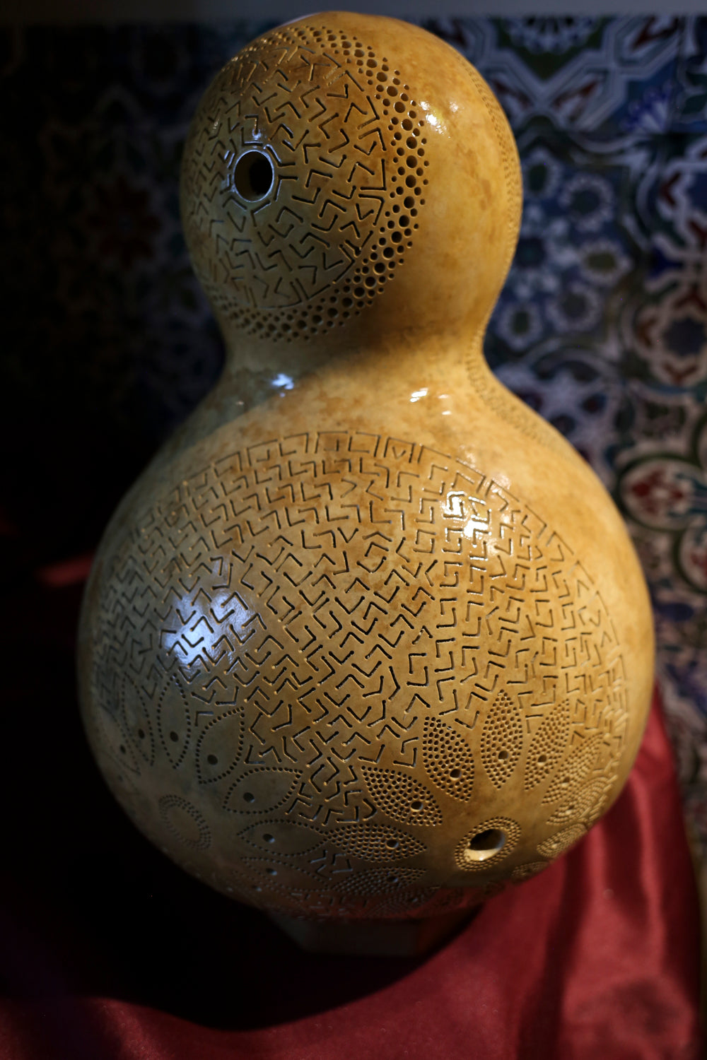 Mushroom Love Gourd Lamp
