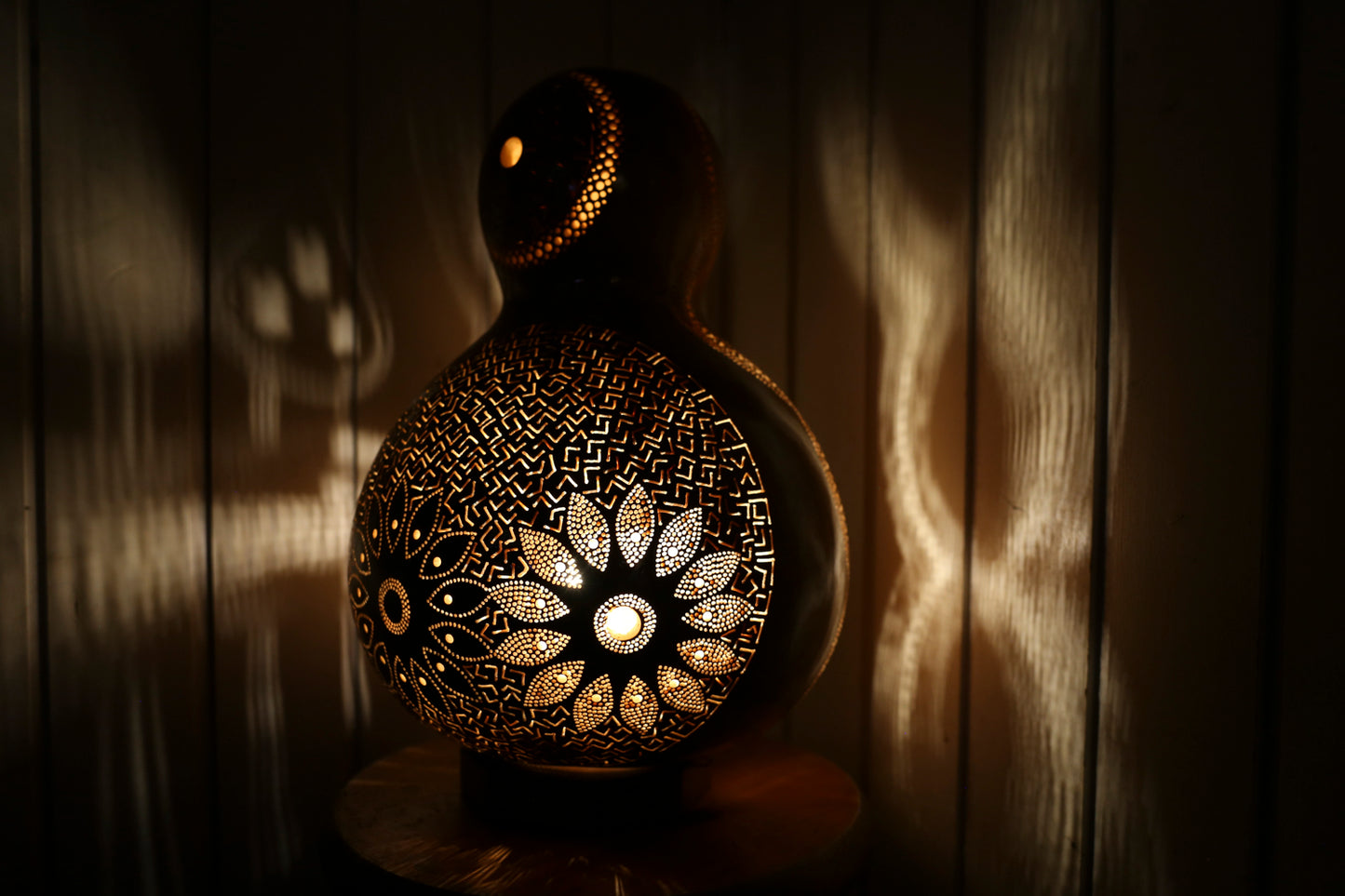Mushroom Love Gourd Lamp
