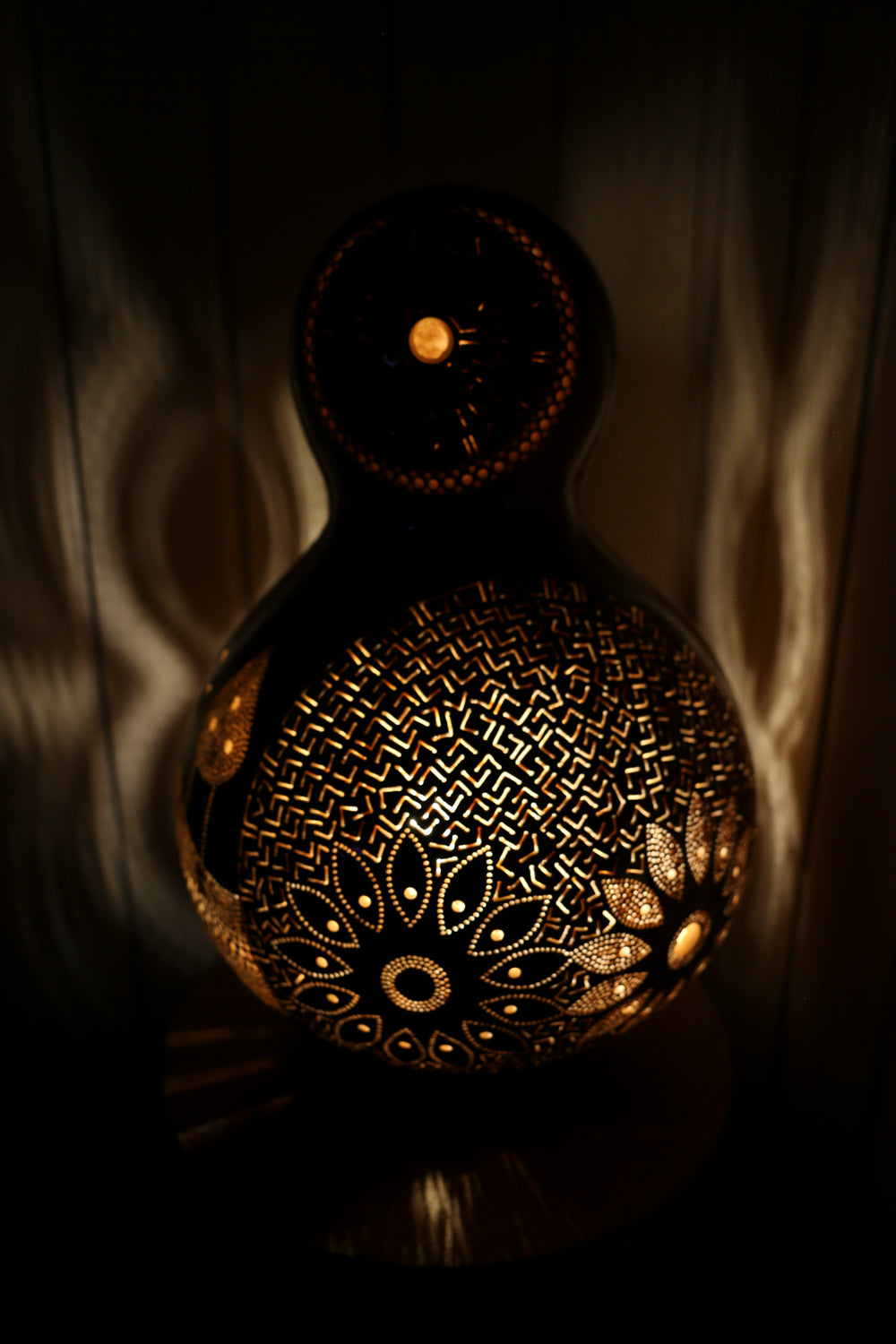 Mushroom Love Gourd Lamp
