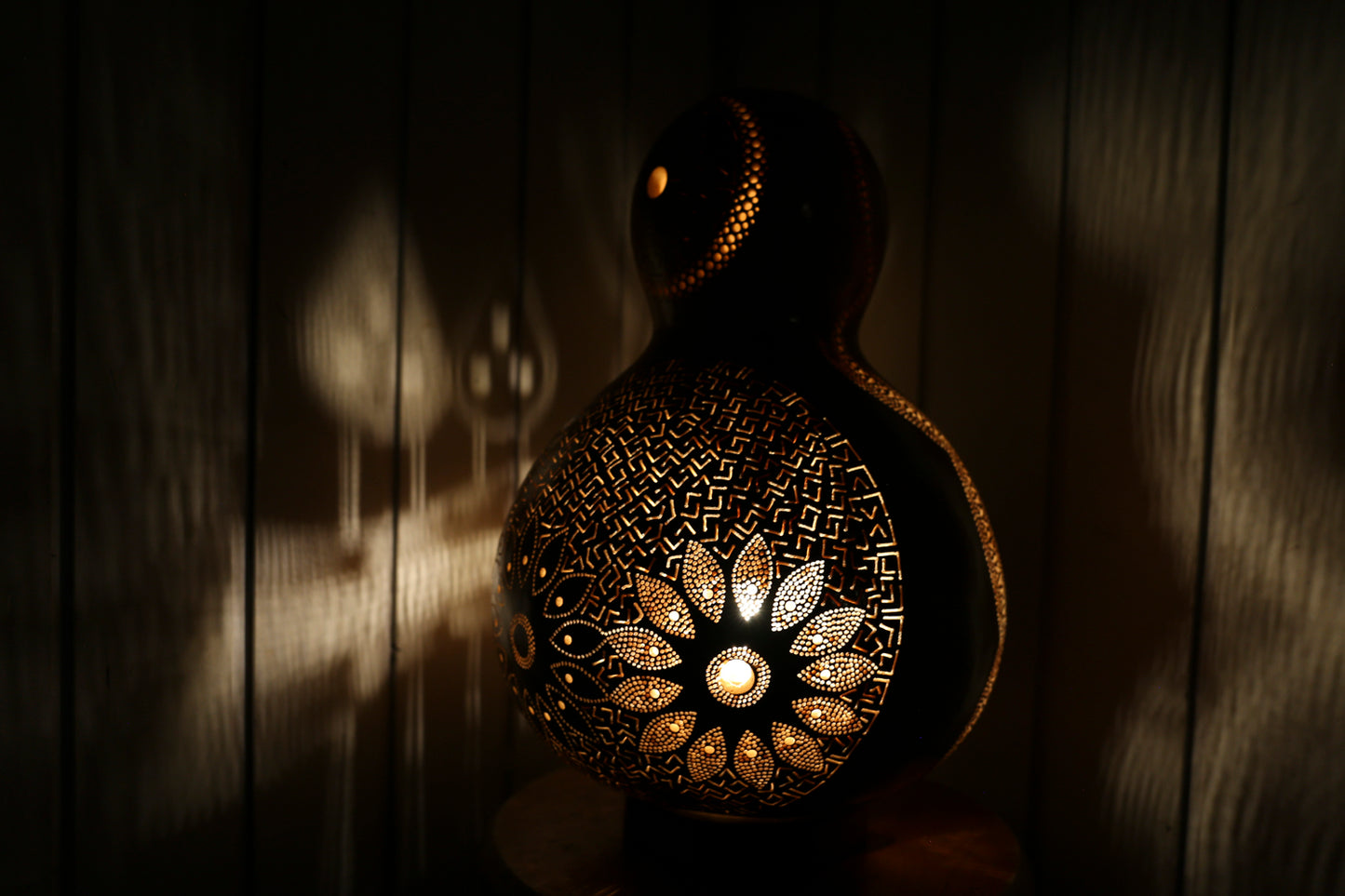 Mushroom Love Gourd Lamp