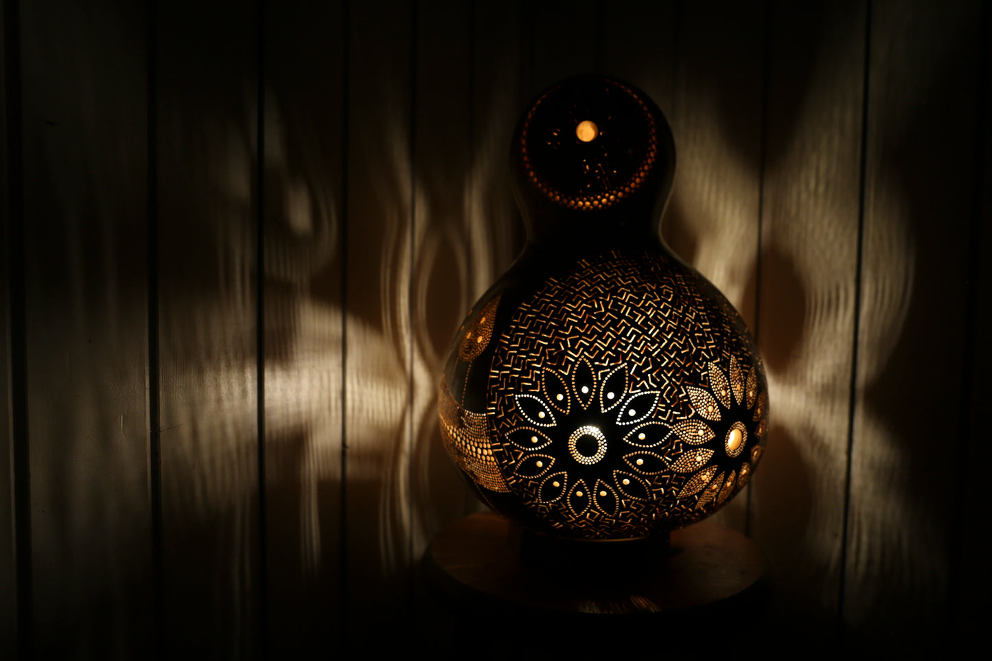 Mushroom Love Gourd Lamp
