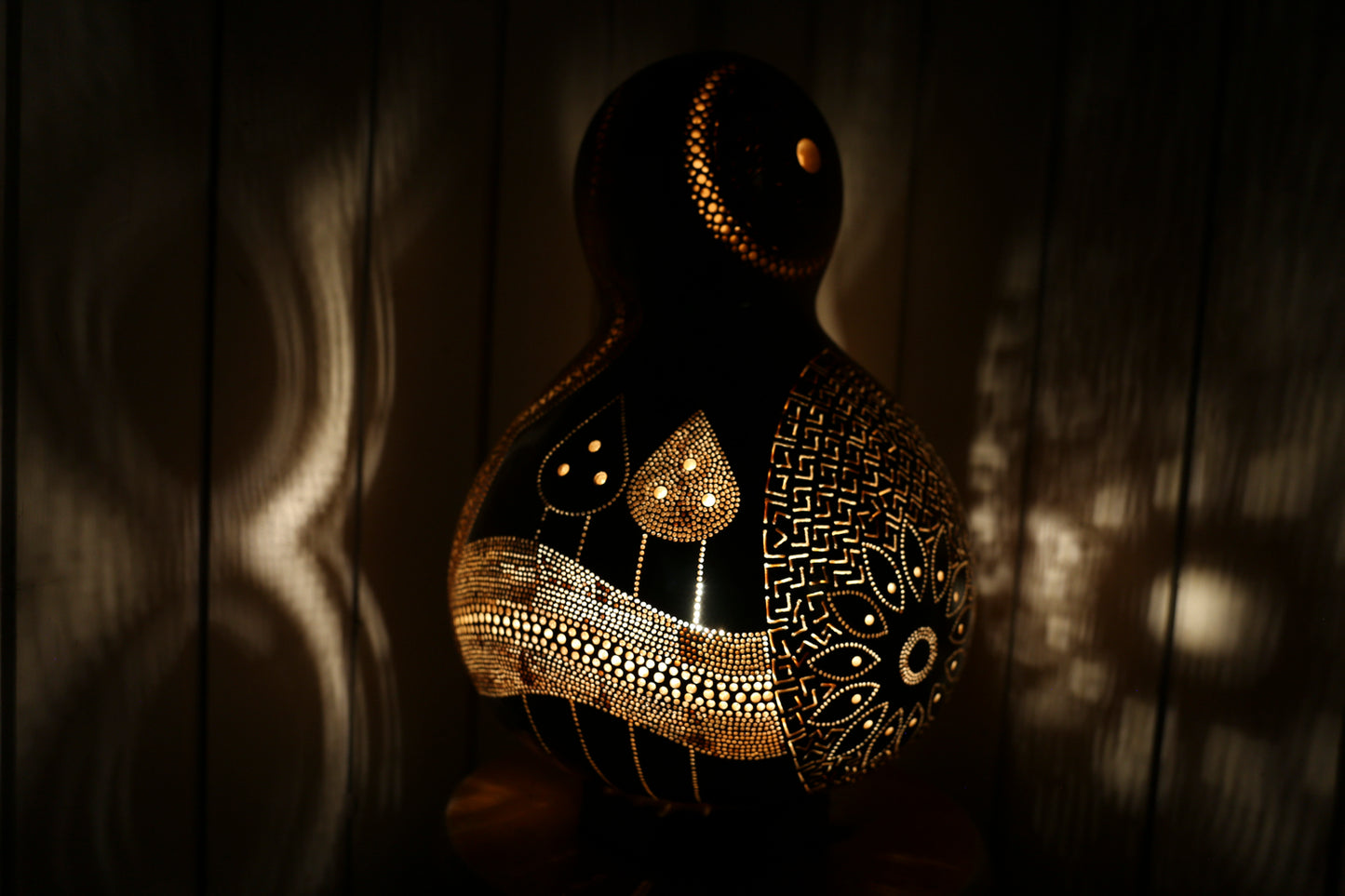 Mushroom Love Gourd Lamp