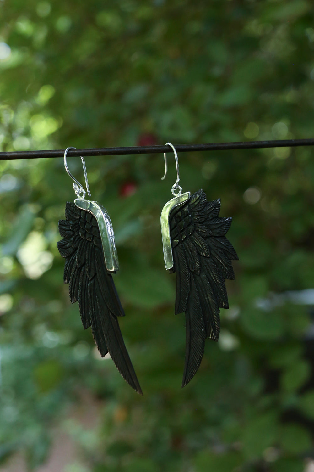 Horn,Brass • Earrings • Bali