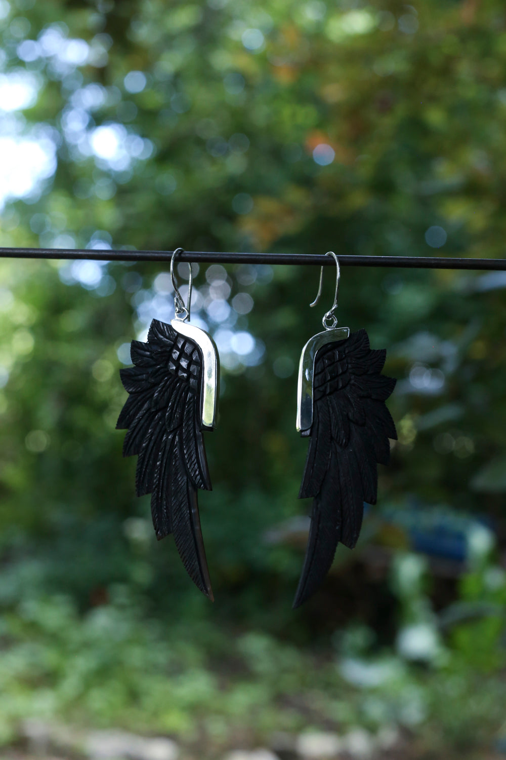 Horn,Brass • Earrings • Bali