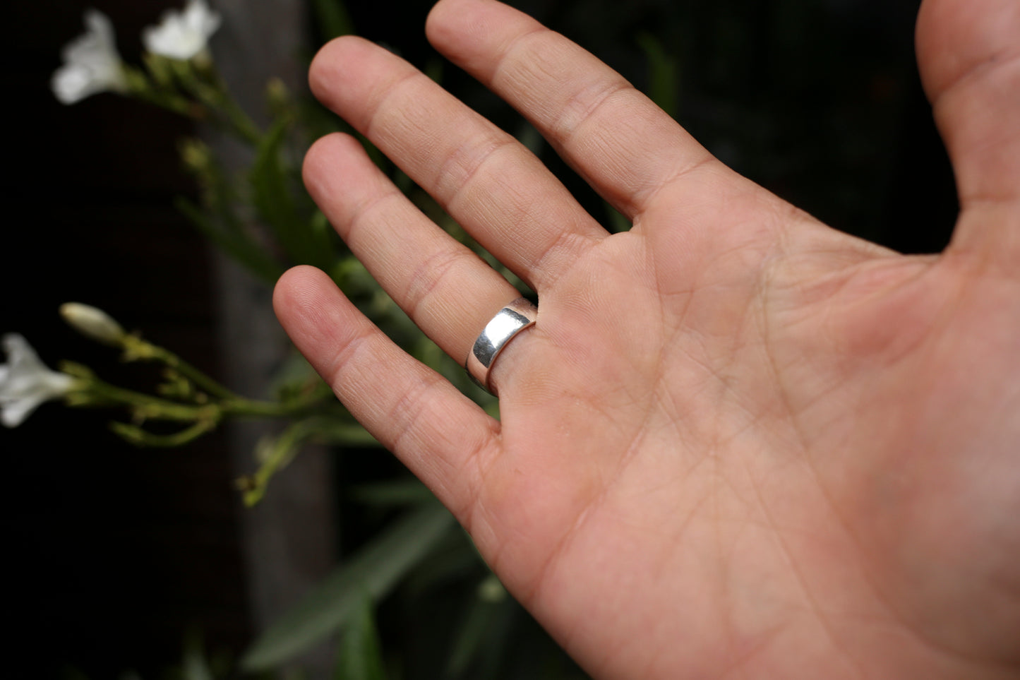 Silver Tribal Ring