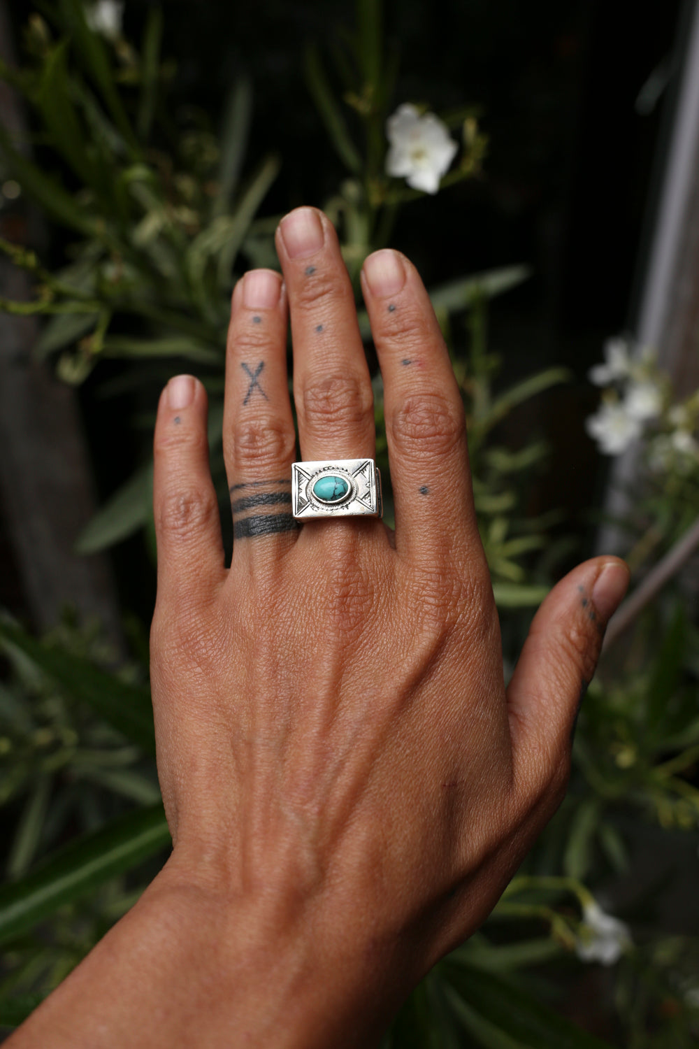 Silver & Turquoise Ring