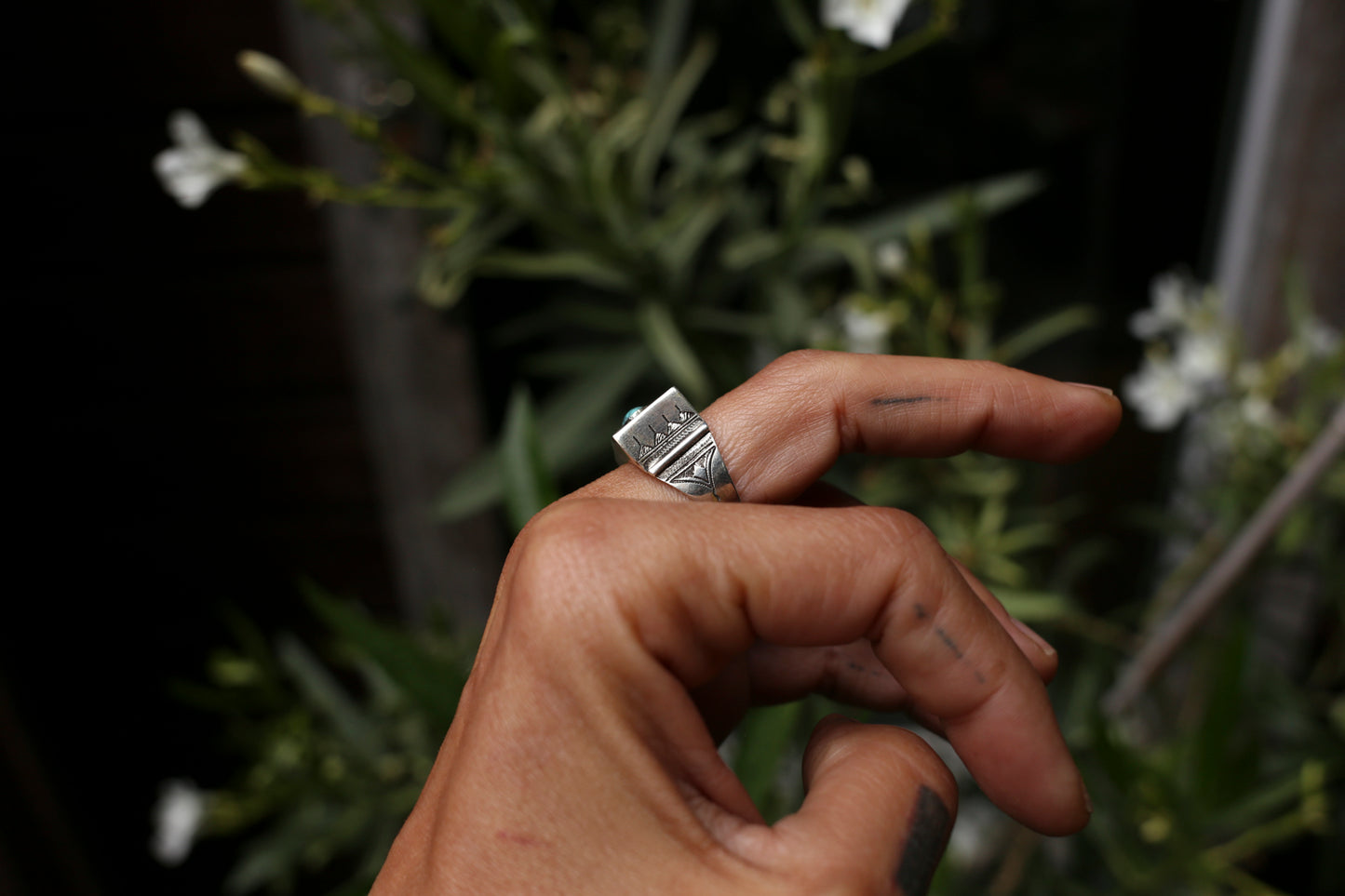 Silver & Turquoise Ring