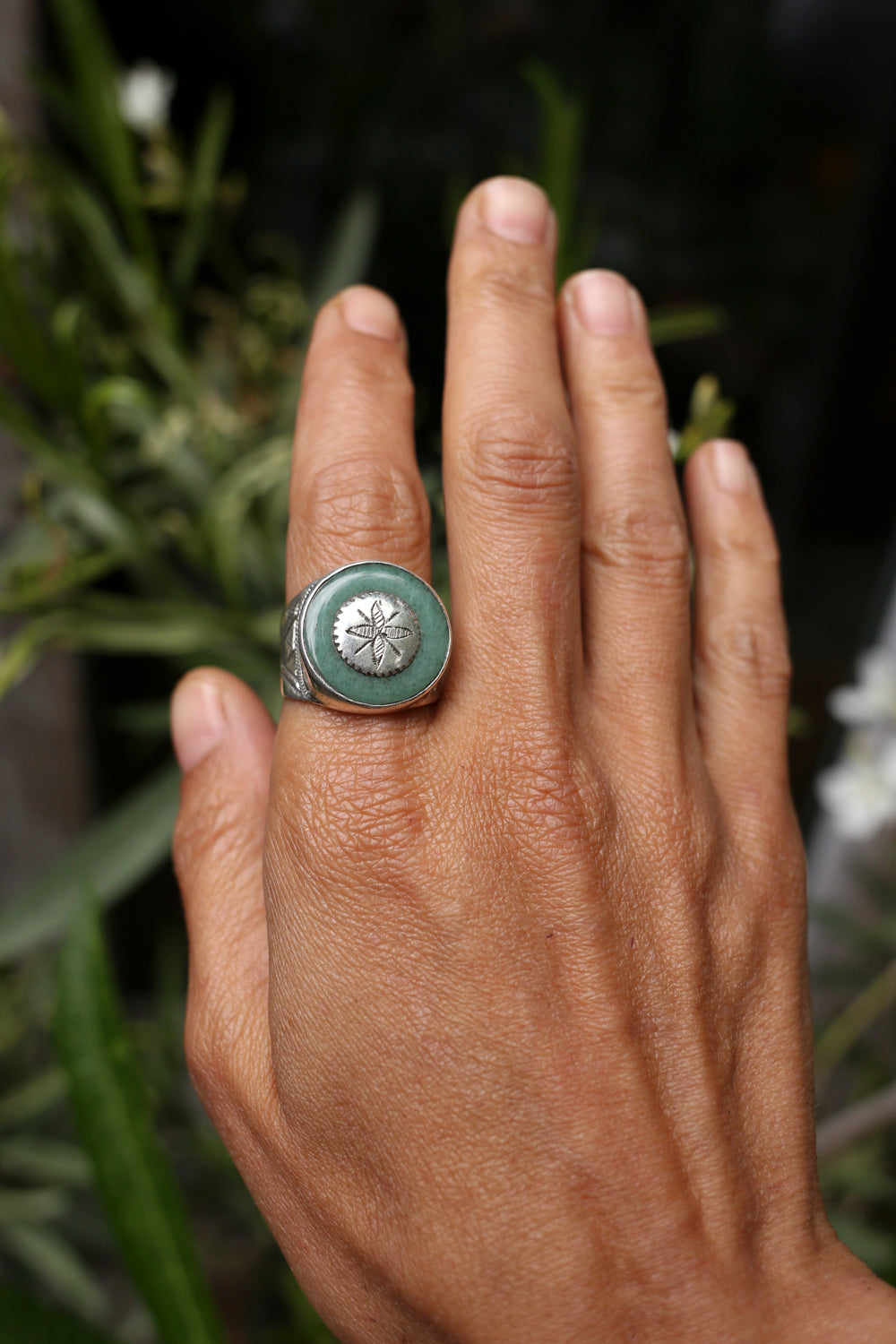 green jade silver jewellery from niger by dotisutra