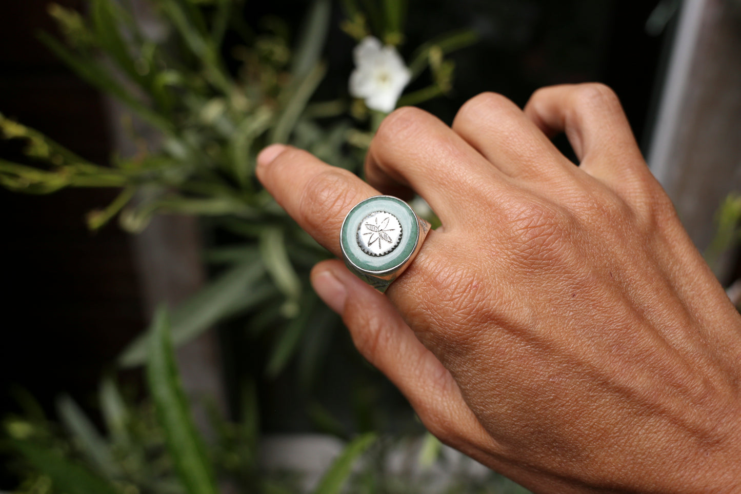 green jade silver jewellery from niger by dotisutra