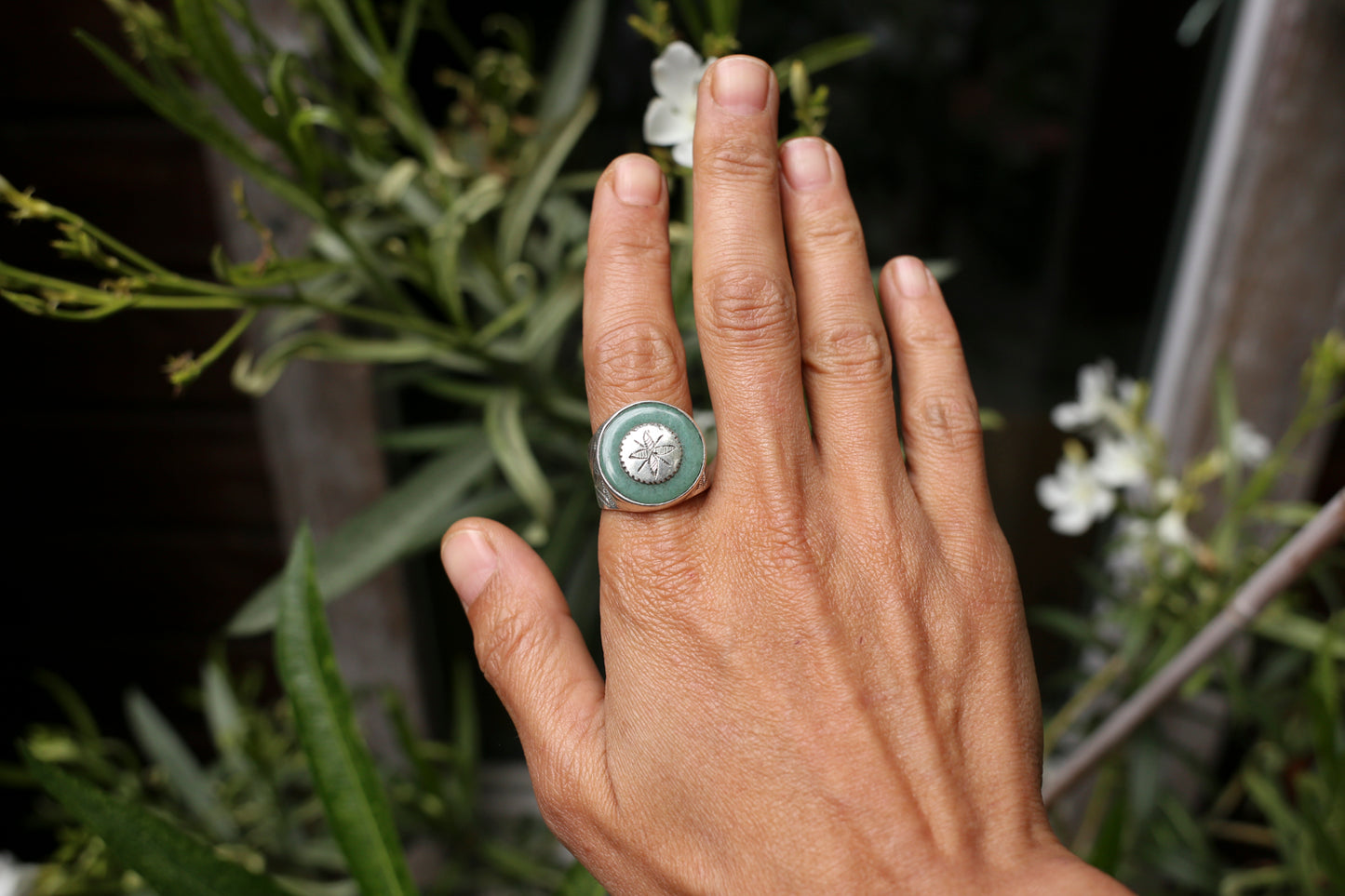 green jade silver jewellery from niger by dotisutra