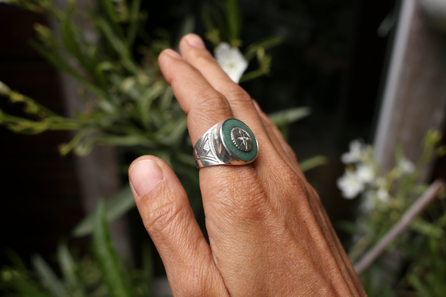 green jade silver jewellery from niger by dotisutra