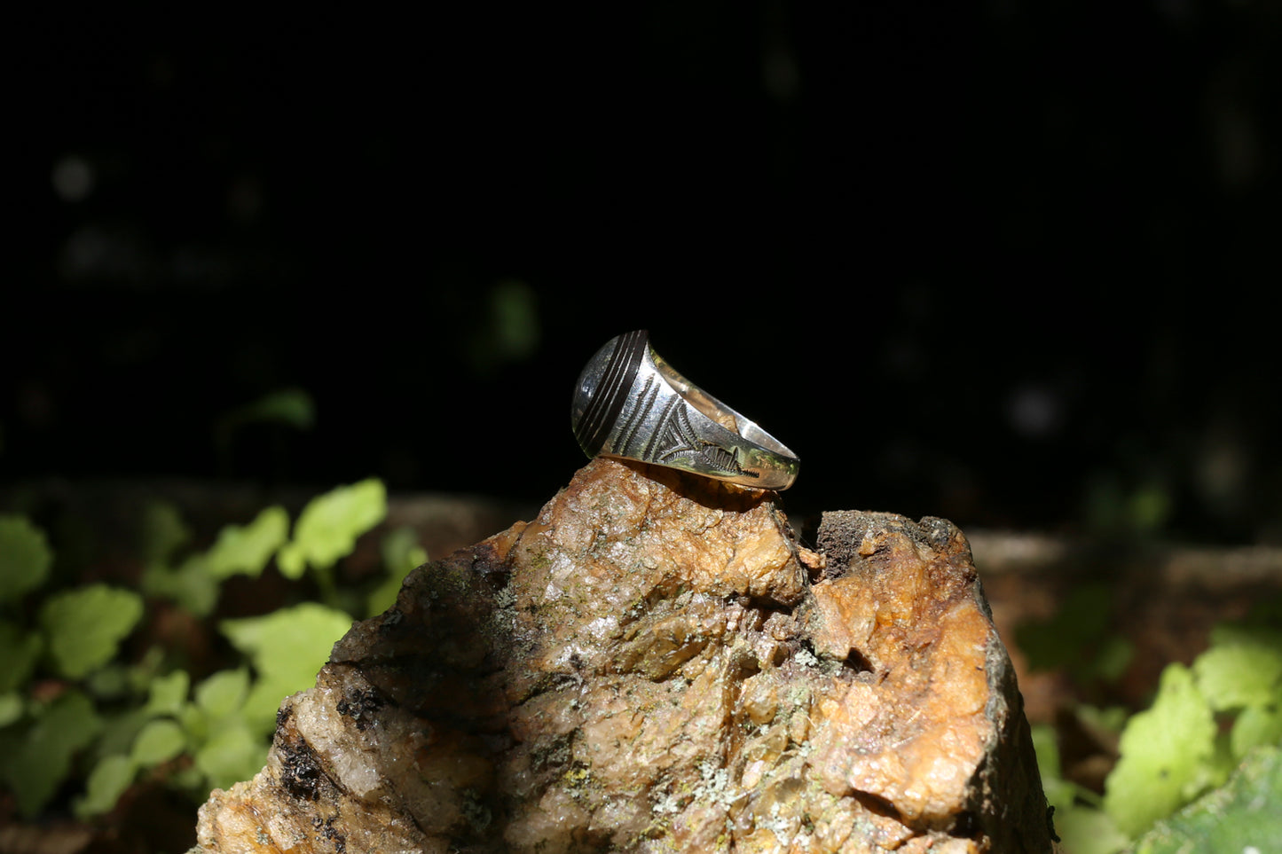 Silver Tribal Ring