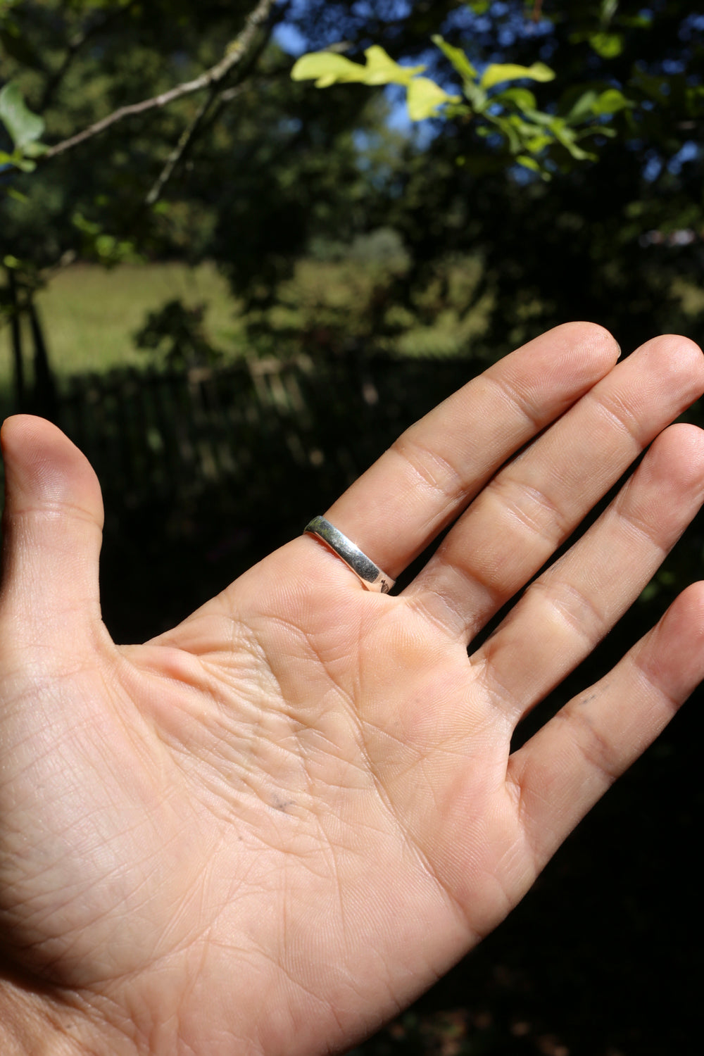Silver Tribal Ring