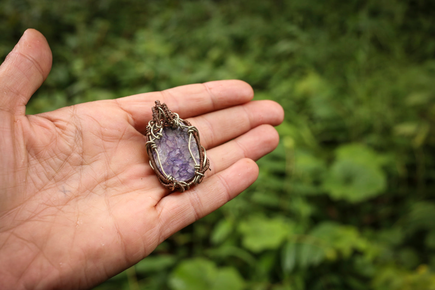 Handmade Crystal Pendant