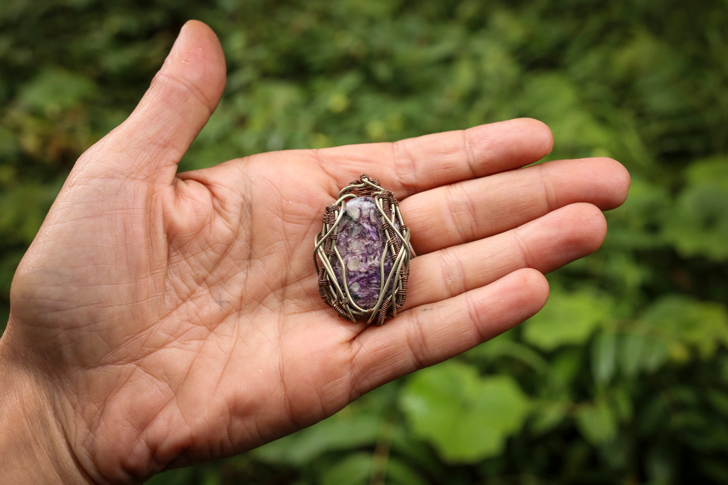 Handmade Crystal Pendant