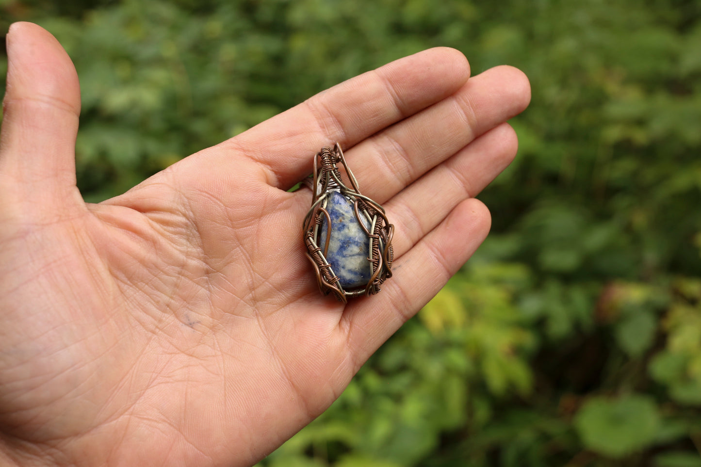 Handmade Crystal Pendant II