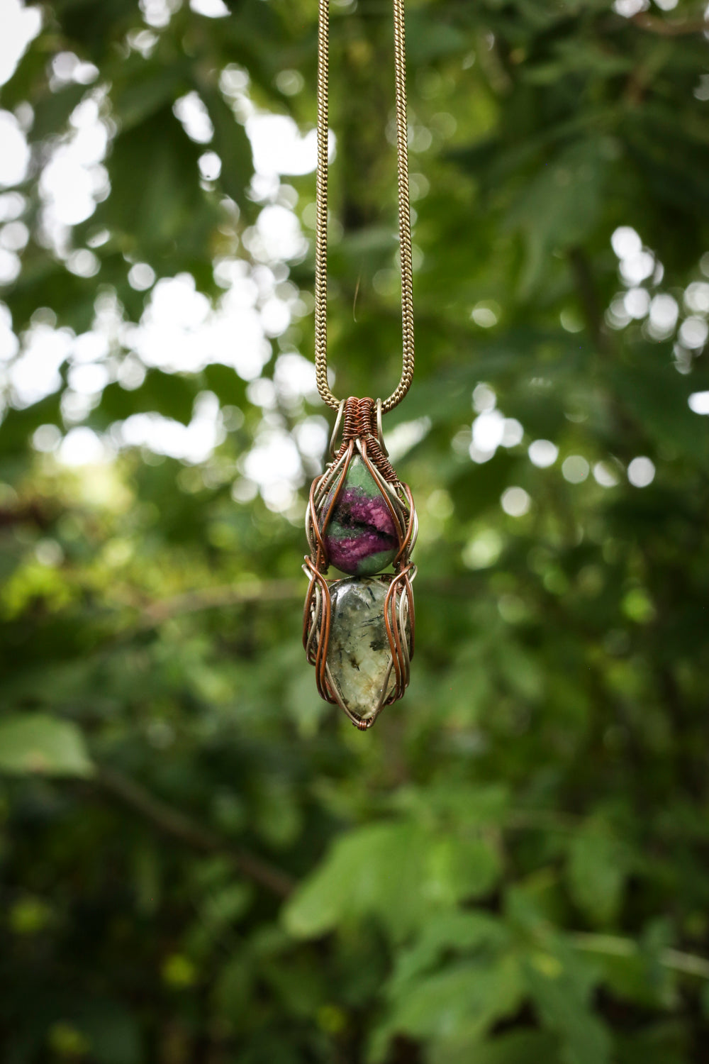 Handmade Crystal Pendant IV