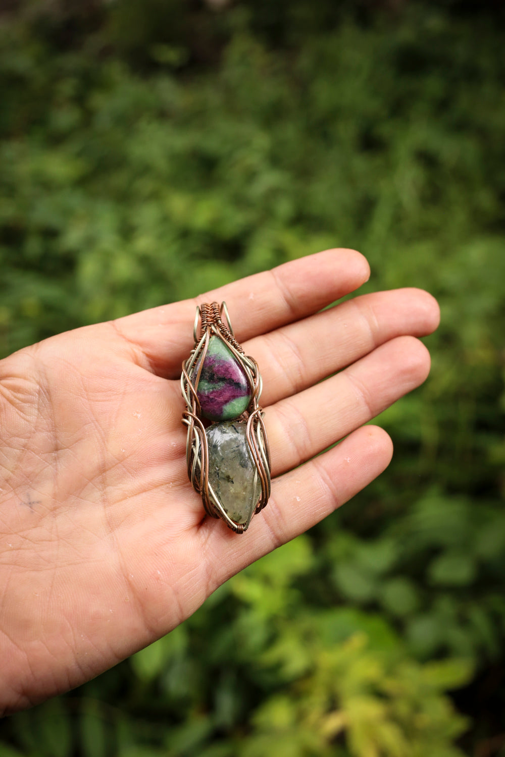 Handmade Crystal Pendant IV