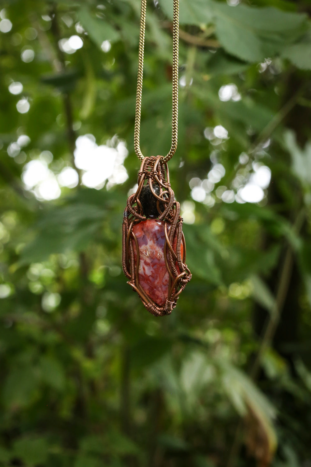 Handmade Crystal Pendant V