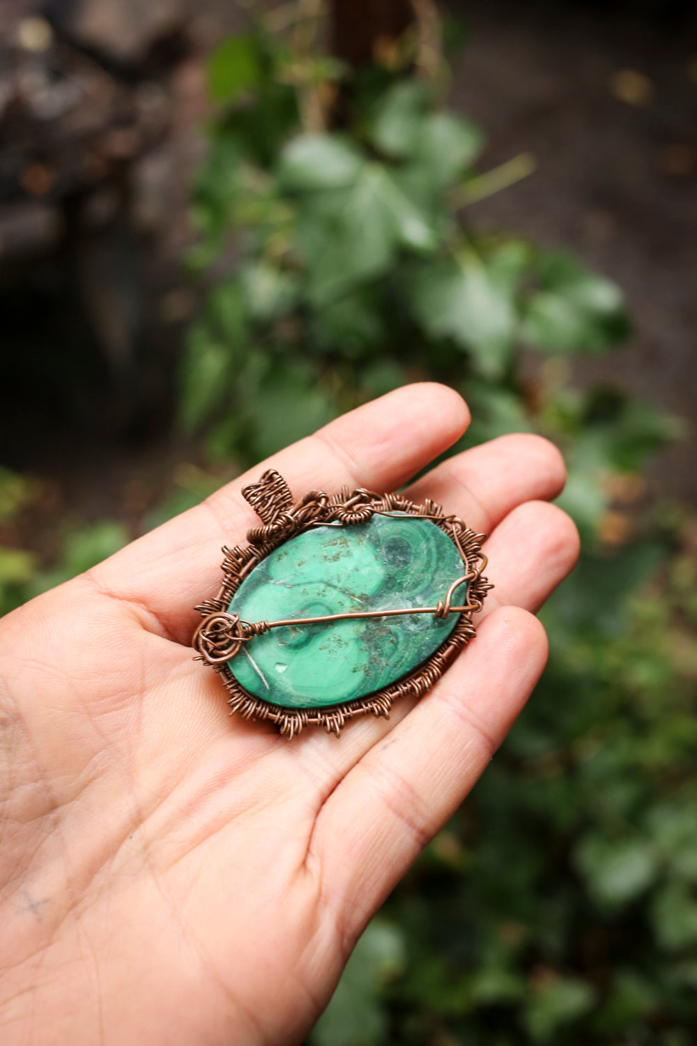 Handmade Crystal Pendant VI