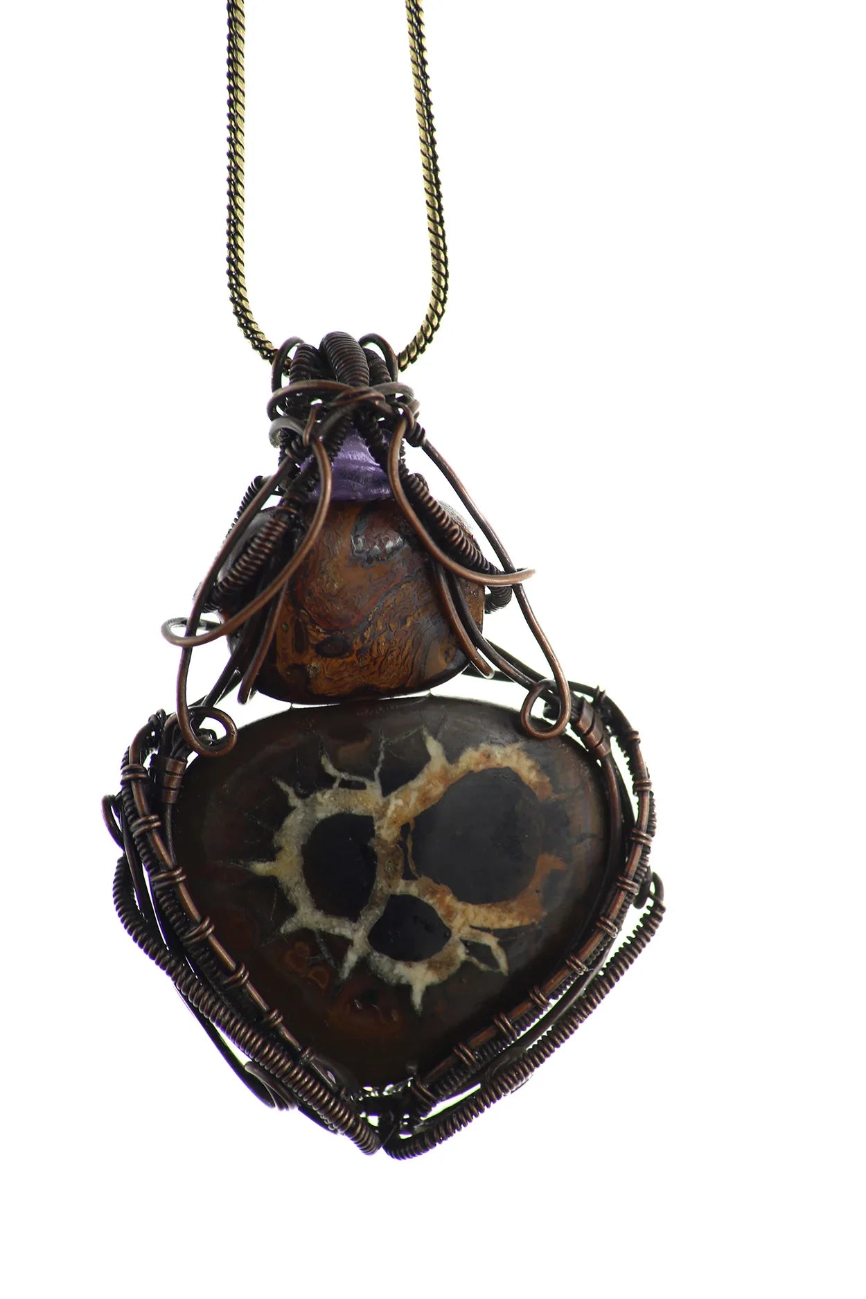 amethyst pandant doti sutra