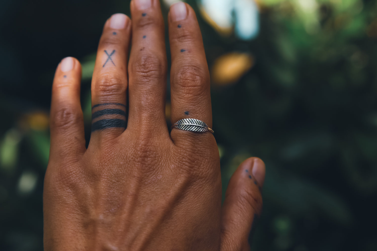 minimal ring silver Indian jewellery dotisutra jewellery store
