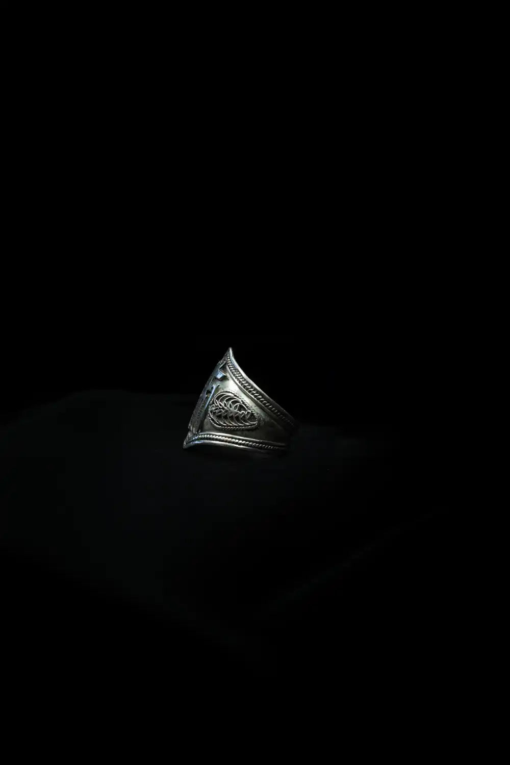 newari ring silver jewellery