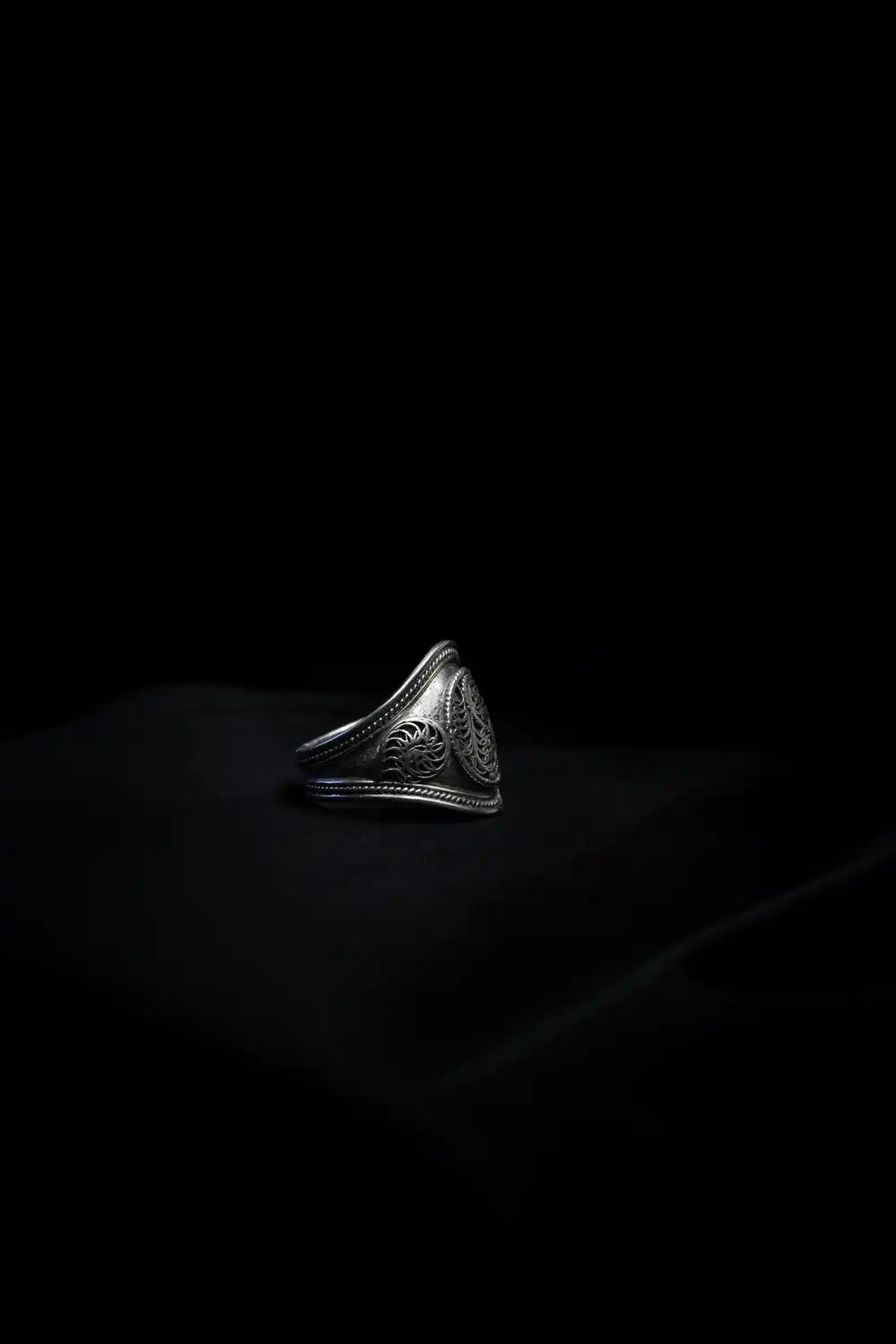 newari ring silver jewellery