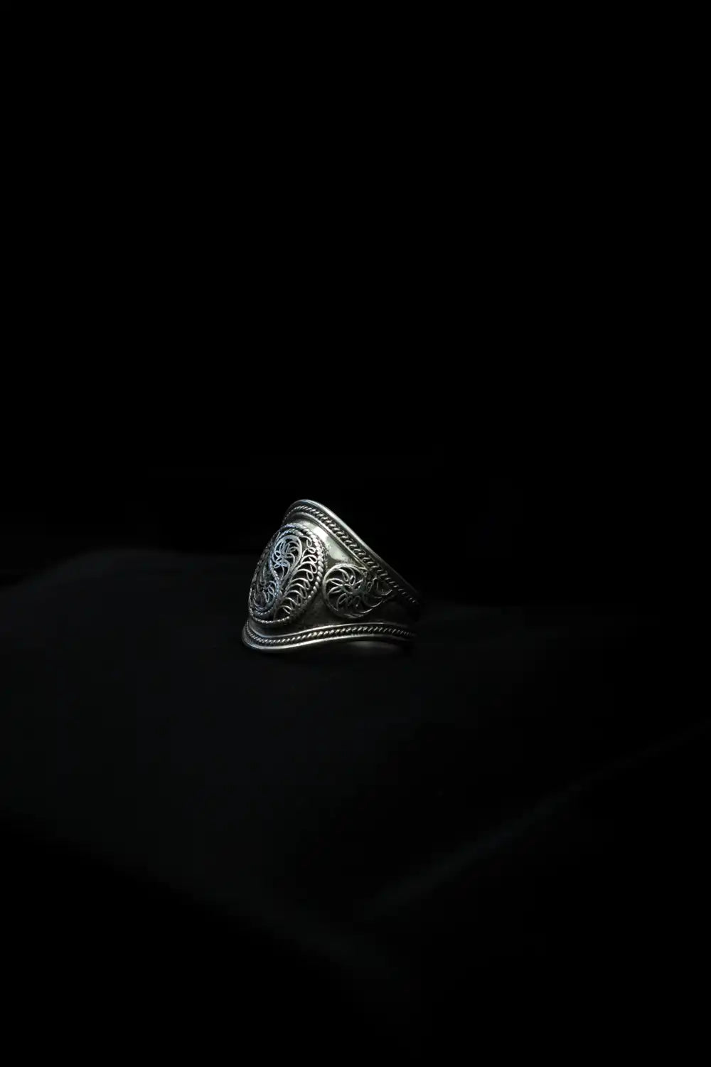 newari ring silver jewellery