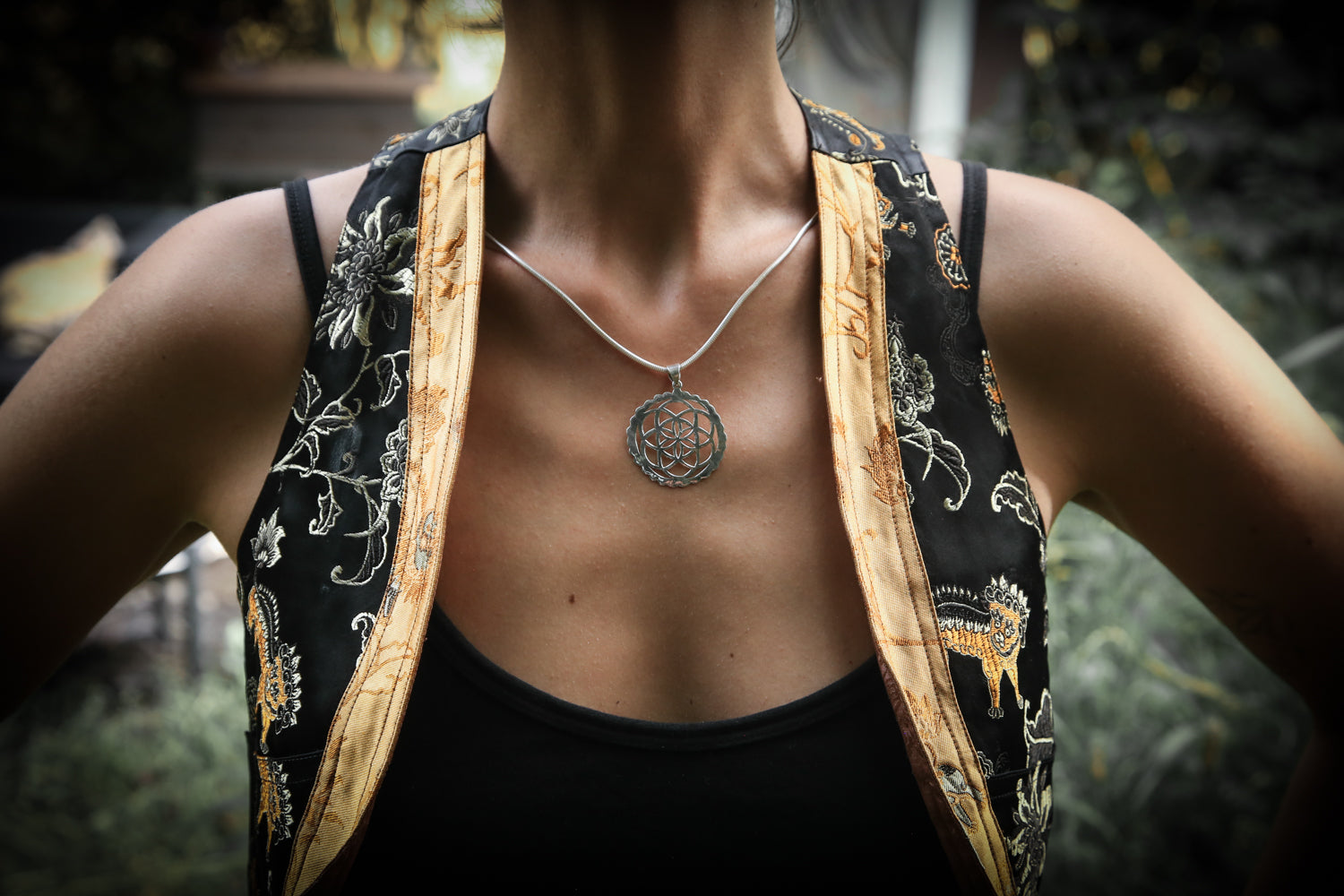Flower of life Pendant II - dotisutra