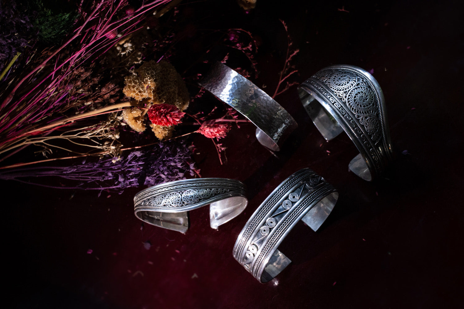 silver collection doti sutra