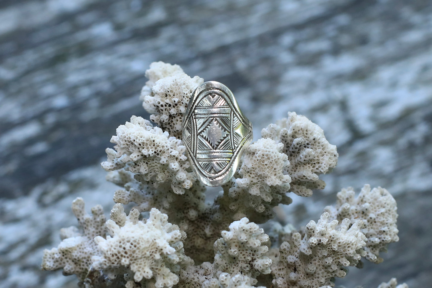 Niger Silver Tribal Ring