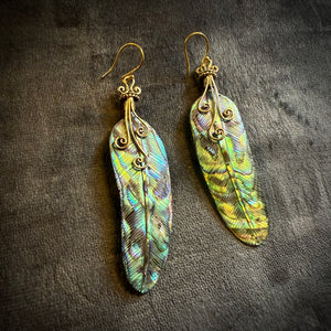 Shell • Brass • Earrings • Bali