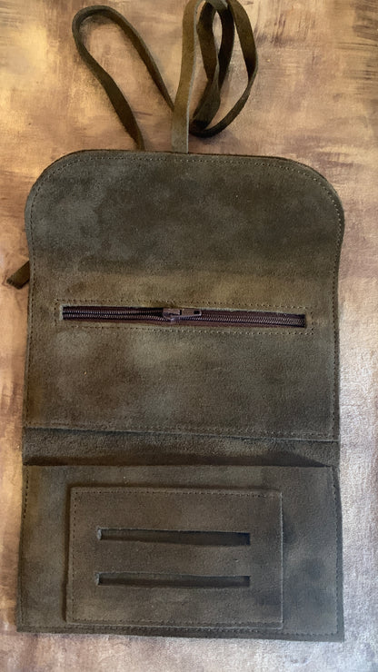 Handmade 100% Leather Tobacco Bag from Turkey