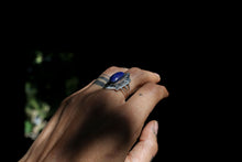 Load image into Gallery viewer, Silver Ring with Lapis Lazuli